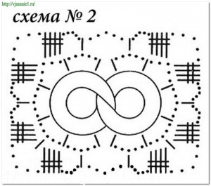 О вязании 164-300x265 Мотив "Восьмерка"