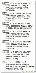 О вязании 2012-11-29_223323-152x300 Условные обозначения. Вариант №5