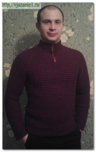 О вязании 2012-12-19_010930-189x300 Мужской пуловер Для мужчин Крючок Мастер-класс Мои работы Пуловер Работы авторов