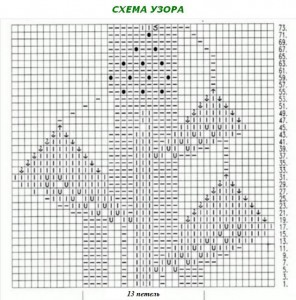 О вязании 2013-01-15_013427-296x300 Узор листочки с шишечками